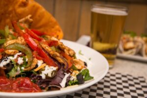 Mexican taco salad perfect for Kelowna dining